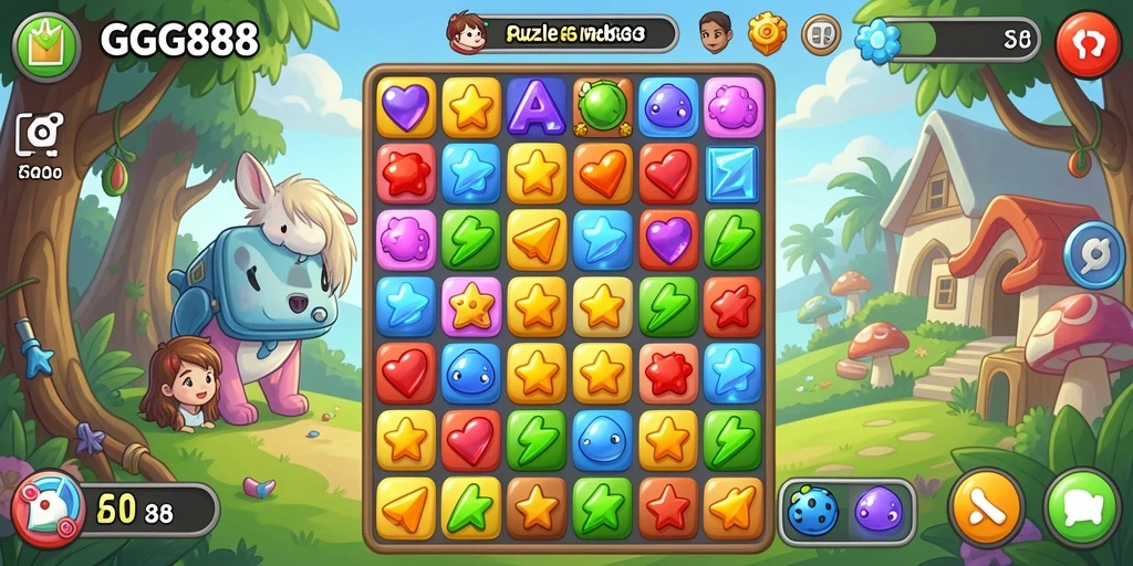 Gameplay seru dan penuh warna dari GGG888.