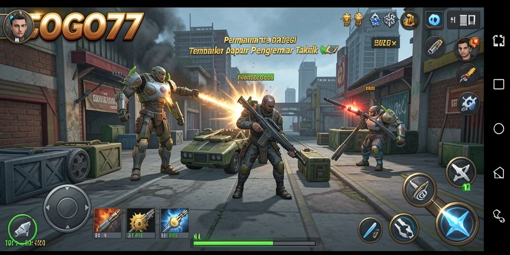Tampilan gameplay menarik dari GOGO77 dengan taktik strategi yang kompleks.