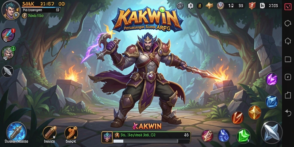 Gameplay KAKWIN yang menarik dan penuh aksi dalam dunia ARPG.