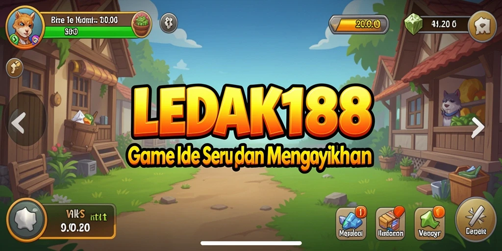 Tampilan gameplay <strong>LEDAK188</strong> yang menampilkan strategi Idle.