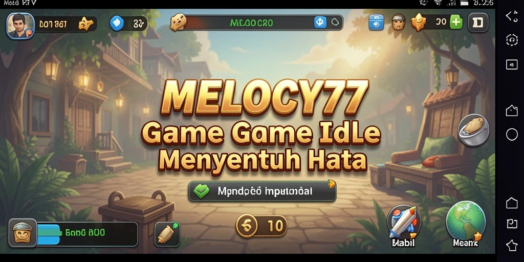 Tampilan gameplay MELODY77 yang menawan dan interaktif.