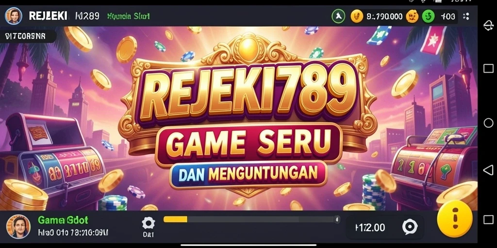 Tampilan menarik dari gameplay Slot REJEKI789 yang seru.