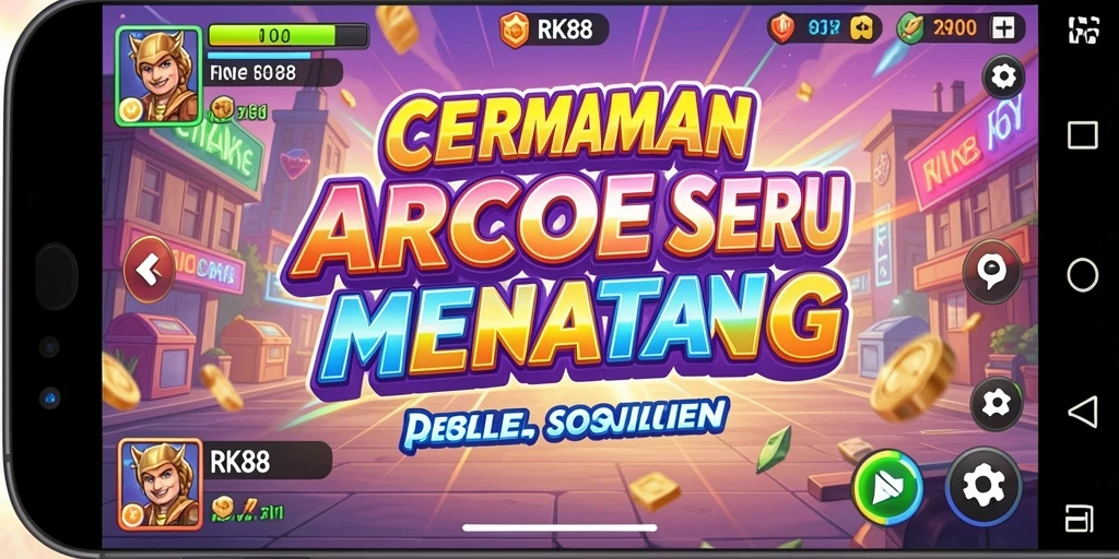 Tampilan gameplay RK88 yang seru dan penuh aksi.