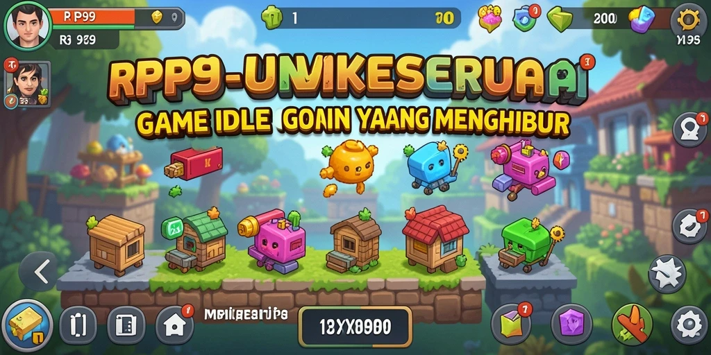 Tampilan gameplay RP99 dalam mode Idle yang seru dan menantang.