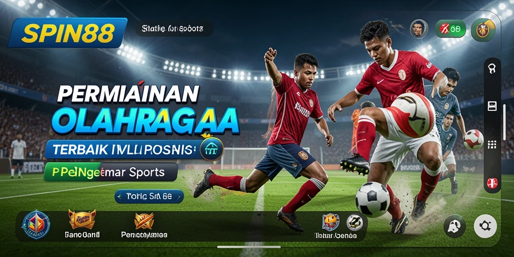 Screenshot gameplay SPIN88 yang menampilkan aksi seru dalam permainan olahraga.
