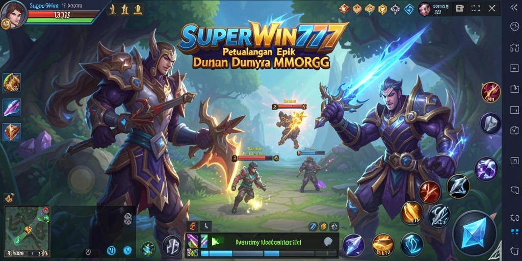 Tampilan gameplay menakjubkan dalam SUPERWIN777 yang menciptakan pengalaman MMORPG yang luar biasa.