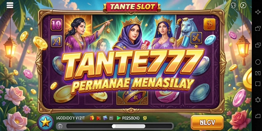Tampilan gameplay slot yang seru dan menarik di TANTE777.